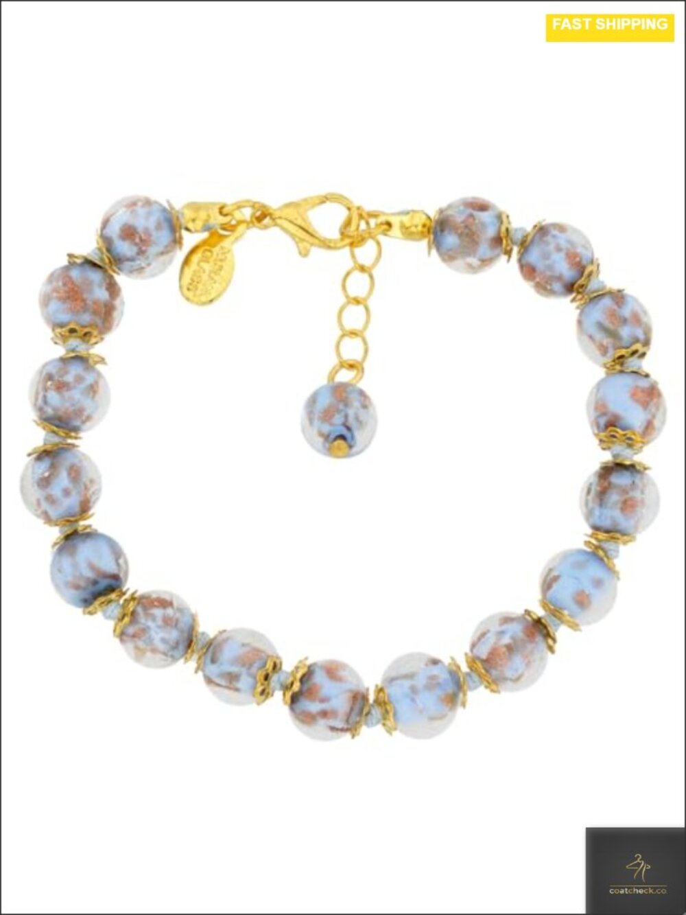 Handmade Murano Glass Sommerso Bracelet - Italian Craftsmanship